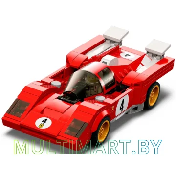Конструктор LEGO Speed Champions 76906 1970 Ferrari 512 M картинка 4
